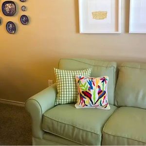 Custom Otomi Pillow Made in Oaxaca